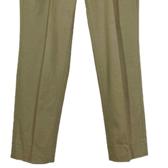 Brunello Cucinelli Elastic Waist Pull On Trouser Pants Tan Size US 4 Pre-Loved - Picture 2 of 6